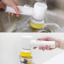 Magic Electric Cleaning Brush - 5-in-1 Power Scrubber فرشاة التنظيف الكهربائية السحرية - مقشر كهربائي 5 في 1