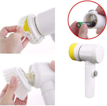 Magic Electric Cleaning Brush - 5-in-1 Power Scrubber فرشاة التنظيف الكهربائية السحرية - مقشر كهربائي 5 في 1
