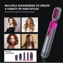 Luxury 5-in-1 Hot Air Styler & Hair Dryer Brush | فرشاة وتصفيف الشعر الاحترافية ٥ في ١