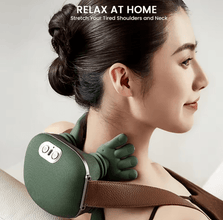 NeckEase Pro™ Dual-Node Shoulder Massager – جهاز تدليك الرقبة والأكتاف الاحترافي