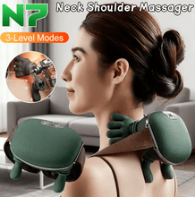 NeckEase Pro™ Dual-Node Shoulder Massager – جهاز تدليك الرقبة والأكتاف الاحترافي