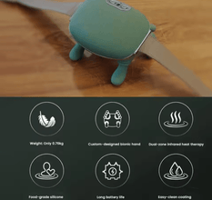 NeckEase Pro™ Dual-Node Shoulder Massager – جهاز تدليك الرقبة والأكتاف الاحترافي